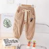 Trousers New Spring Summer and Autumn Baby Girls Clothing Childrens Fashion Pants Childrens Leisure Cotton Clothing Children Trousers Baby SweatshirtL2404