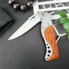 Auto Nóż z lekkim kempingiem EDC Przenośne narzędzia Bushcraft Survival Knife Combat Self Obrony Taktyczne Kieszonkowe noże