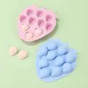 Moulds 3D Strawberry Ice Cube Silicone Mold Baking Mold Chocolate Candy Mold Clay Resin Handmade Mould Party Cupcake Decorating Tools