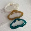 Hair Clips Barrettes Clouds Hollow Out Claws Womens Jelly Acrylic Clip Plastic Irregular