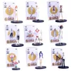 Action Toy Figures One piece Luffy white series character Nami Brook model helicopter Franky toy Robin Sanji doll Usopp action characterL2403