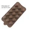 Formy silikonowe formy czekoladowe 28 Kształty Narzędzia do pieczenia nietrudne ciasto pleśń galaretka i cukierki 3D DIY Best