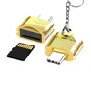 Type-C TF-kortläsare Mini OTG Adapter Mobiltelefonanslutning SLR Camera Card USB-C3.1 Hög hastighet enkel typ
