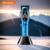 Hair Trimmer 9000rpm electric hairdresser with cordless charging per motor professional KM-1763 Salon Best Barber Q240427