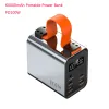 Batterijen 100W 60000 mAh Power Bank Station Snel opladen Externe batterij Draagbare noodpowerbank voor laptop iPhone Outdoor Camping