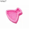 Stampi gonna 3d abito principessa forma cassa stampo silicone torta fondente decorazione utensile da forno abito acuso silicone stampo silicone