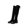 Bottes mode femme sexy femme sur le genou élastique femmes longues chaussures d'hiver d'automne filles femelles taille de chaussures 28-40 711-5