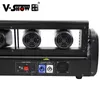 Vshow 3W 6EYES RGB Full Color Moving Laser Bar para Disco DMX