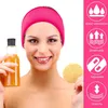 Bandanas Durag 4 paquetes de diademas faciales de hidroterapia y toallas elásticas de cabello de ducha ajustables para bañarse actividades de yoga 240426