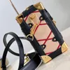 New luxury Famous Designer bag High Quality 2024 Women's Fashion Handbag Europe and America Style rhombic small square bag Soft sheepskin Shoulder Crossbody Bag