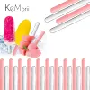 Outils 10 / 20pcs en acrylique popsicle bâtons de crème réutilisable crème glacée pop gakécule gâteau bonbon