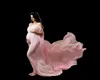 Abiti di maternità in gravidanza di 30 settimane conversazione Photoshot Abito di moda in chiffon Q240427