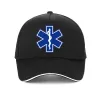 Softbalster van het leven print hoed cap emt paramedisch spoedeisende hulpmiddel honkbal pet ondersteuning voor die noodhulpmedia's