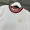 キッズTシャツデザイナーボーイズガール半袖MレターキッドサマーティーベビーファッショントップホワイトCXD2404267-6のためのピュアコットンTシャツ