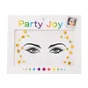 Tatuagem Transfer 3D Crystal Glitter Face Jewels Stickers Tattoo Mulheres Moda Face Body Art Gems Gypsy Festival Adornamento Makeup Beauty Stickers 240426