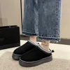 Горячие популярные женщины Tasman Slippers Boots Ancle Ultra Casual теплые ботинки с карточной пылью бесплатно переходной пружины и укороченными балетными балетными квартирами 35-40 DD