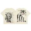 Mens Designer T-shirt Oversize Men Tshirt Shirts Casual Short Short Suradize Sprideprept Imprimé imprimé Tshirts de coton White Luxury Shirts Vêtements