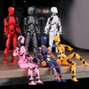 Action Toy Figures Multi Functional Mobil Deformation Robot 2.0 3D Printing Human Model Dummy 13 Action Character Toys Children Adult Parents Childrens Gamesl2403