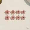 Hair Clips Barrettes 10 pieces of Korean Mini Flower Claw Kawaii Clip Weaving Head Wearing Girl Accessories