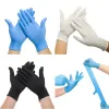 Handschuhe 20/50pcs Einweghandschuhe Nitril Gummi -Latexhandschuhe für Küchenspüle Arbeit Garten Haushaltsbereinigung Handschuh Schönheitssalon