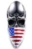 Soldat en acier Nouveau style en acier inoxydable Skull Ring American Flag Mask Ring Fashion Biker Skull 316L Jewelry en acier6189725