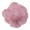 Fleurs décoratives 50 PCS Roses de soie artificielle à tête de fleur Décor de fête de mariage en vrac - rose