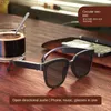 Sunglasses New DYY-12 Bluetooth Glasses Wireless Music Call Intelligent Bluetooth Eye Lens Polarization Sunglasses TideXW