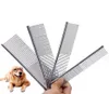 4 Sizes Pet Grooming Brush Comb Tools For Dog Clean Brushes Pin Cat Brush Stainless Steel Dogs Comb Metal Pet Product7827994