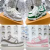 Louisvutton chaussures skate baskets Designer chaussures décontractées hommes hommes chaussures meesh Abloh Sneaker Platform Virgil Maxi Lace-Up Runner Lvity Trainer Chaussures extérieures chaussures