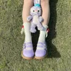 Scarpe casual carine kawaii giapponese vintage lolita basso tallone morbido dolce ragazza doppia fibbia tea party anime loli