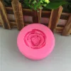 Vormen Bloem Bloom Rose -vorm Siliconen Fondant Soap 3D Cake Mold Cupcake Jelly Candy Chocolate Decoratie Bakgereedschap Mallen