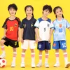 Ternos de futebol infantil para kits de competição de escolas primárias e secundárias