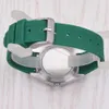 Montre-bracelets Bligre 40 mm précision NH35 en verre saphir en métal en acier inoxydable en acier vert Lumineux Mensure automatique Machinerie Q240426