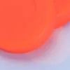 Hockey 12 Pcs Adjustable Hardness Rubber Ice Hockey Pucks Matte Hockey Balls Sports Supplies For Roller Street Hockey Orange