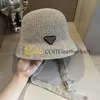 Knitted Bucket Hats Designer Badge Fisherman Sun Hat Fashion Lace Up Hats Snapback Breathable Holiday Casquette Beanis