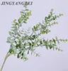 69cm Eucalyptus artificiel Eucalyptus Branche de Noël Décoration de mariage Arrangement de fleurs petites feuilles FAUX FOLIAGE3709099