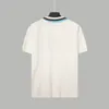 Heren plus T-stukken Polo's Round Neck Borduured en Gedrukte Polar Style Summer Wear met Street Pure Cotton T-Shirts 444T