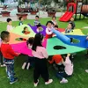 Przedszkole hit chomika kolorowy mata tęczowy parasol spadochronowy zabawki rodzic-dziecko grę rekwizyty dzieci sporty na świeżym powietrzu 240420