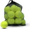 Tennis HappyFun Tennis Balls 10 Pack Training Tennis Balls Practice Balls high elasticity Pet Dog Playing Balls fit