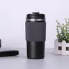 Wasserflaschen Edelstahl Silikon Kaffeetasse Haus tragbares Auto Vakuum isoliertes Geschenk 450 ml