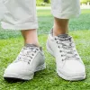 Shoes Men's Golf Shoes Leather Originals Golf Sneakers Man Outdoor Golfing Shoes Non Slip Athletics Sport Shoes Grand Golf Tours Shoe