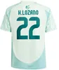 Мексика 2024 Copa America 2026 отборочные квалификаторы Raul Chicharito Soccer Jerseys Lozano Dos Santos 24 25 H.Lozano Мужские детские футбольные рубашки Фаналь