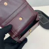 Designer echte Leder -Brieftasche Frauen Frauen Kurz Geldbeutel Modeskarte Taschengeld Geldbeutel Luxus Clutch Fold -Passpass -Geldbörsen mit Schachtel 240415