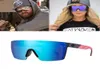 Heat Wave Brand Sunglasses Square Conjoined Lens Women Men Sun glasses Female Male UV400 High Quality Luxury Goggles 12Colors Wit1823082