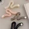 مشابك الشعر barrettes نساء الشعر مقطع فتاة دبوس التبعية حجم مخلب shark سمك القرش الوجه العناية الأنيقة headscarf المصمم الكوري الرجعية جديد