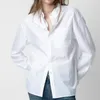 Chemise de chemisiers pour femmes mode simples hommes et femmes avec purs dames purs dames sweat à manches longues décontractées vêtements de travail