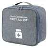 2024 Kit de primeros auxilios para el hogar Bolsa de almacenamiento de medicina de gran capacidad Vacío Caja de medicina de viaje portátil Bolsa de supervivencia Bolsa de emergencia para CARFOR Travel First Aid Bag