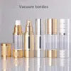 30pcs 15/20/30/50ml Empty Vacuum Bottle Plastic Airless Cosmetic Container Travel Mini Bottles Spray/Lotion Pump Portable 240425