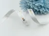 Groot merk logo boog sieraden diy swebbing lint bloemen geschenkdoos pakking tape schoenveter 1,0 cm