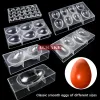 Moulds Happy Easter Polycarbonate Chocolate Mold Professional Egg Diamond Bunny Mould Confectionery Cake Decoration Baking Pastry Tools